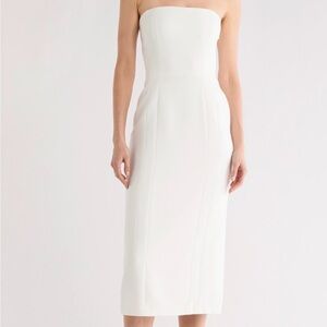 A.L.C. White Midi Dress